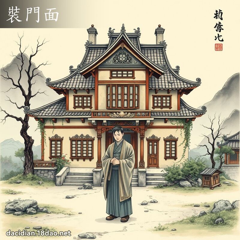 装门面 配图