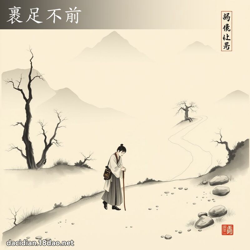 裹足不前 配图