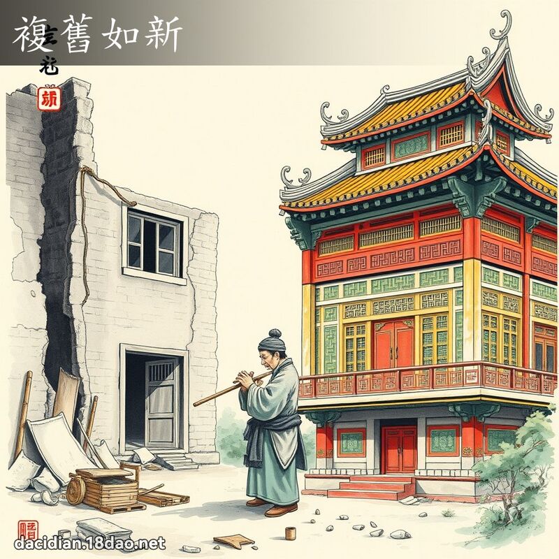 复旧如新 配图