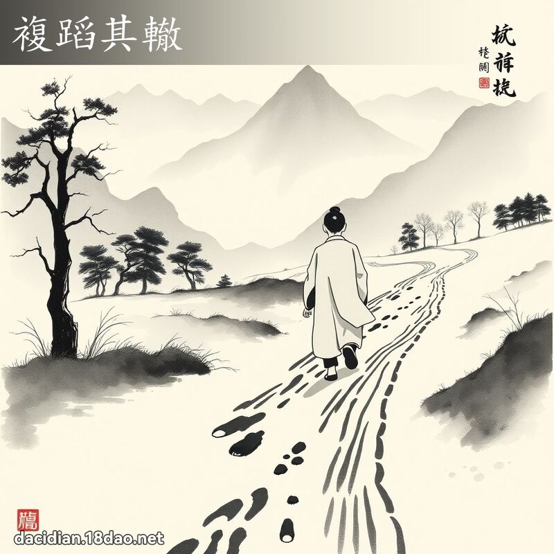 复蹈其辙 配图