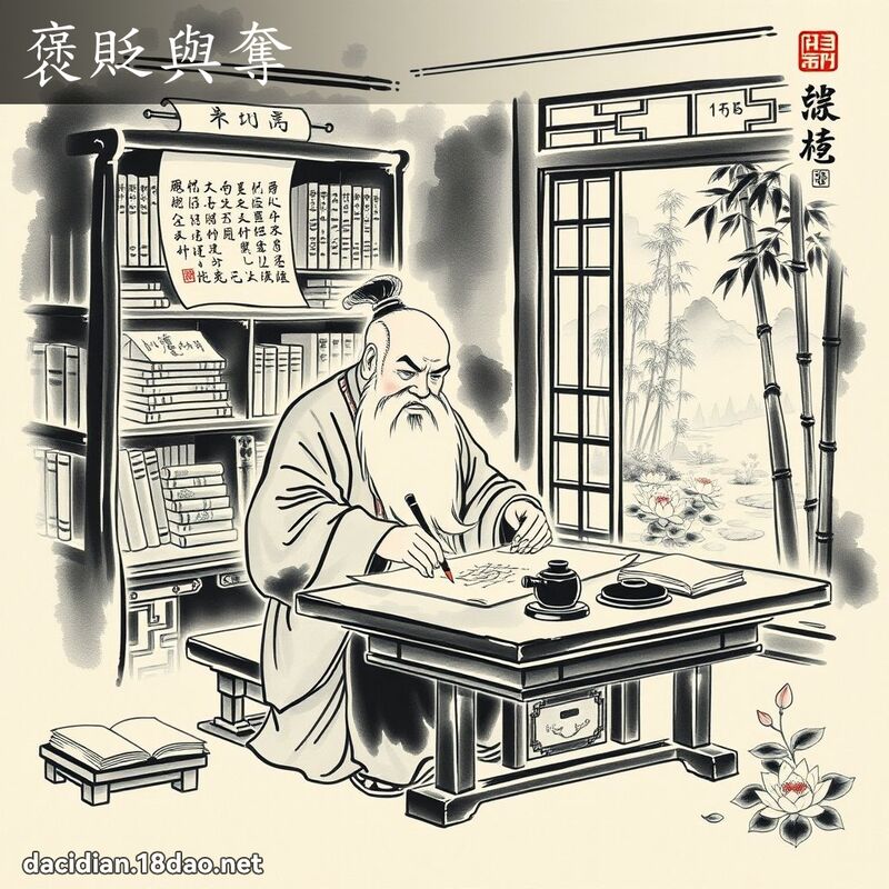 褒贬与夺 配图