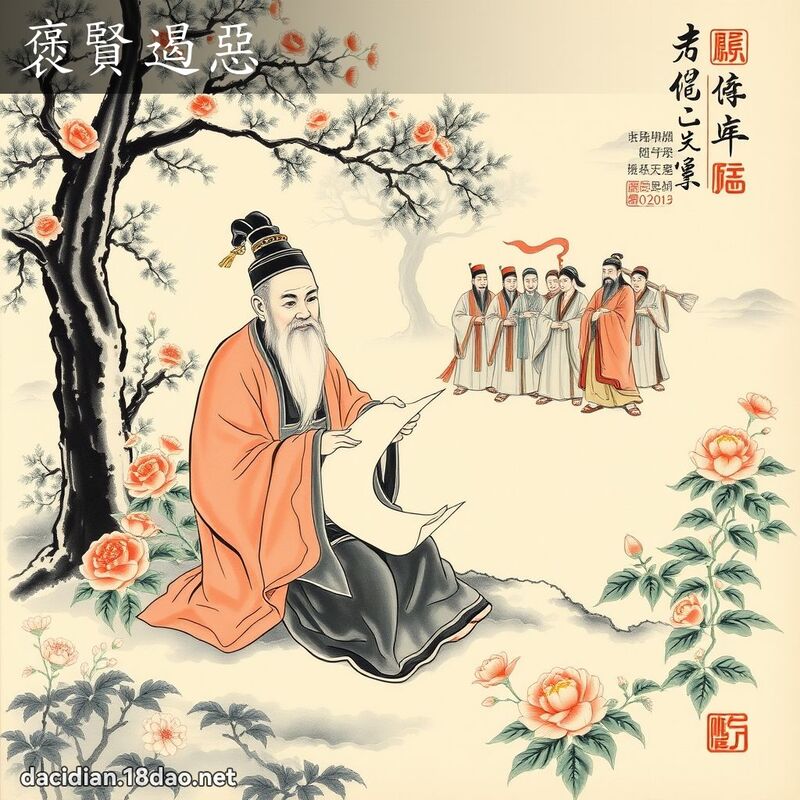 褒贤遏恶 配图