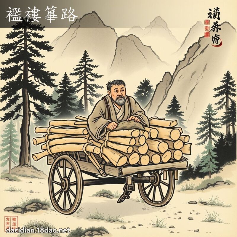 襤褸篳路 配图
