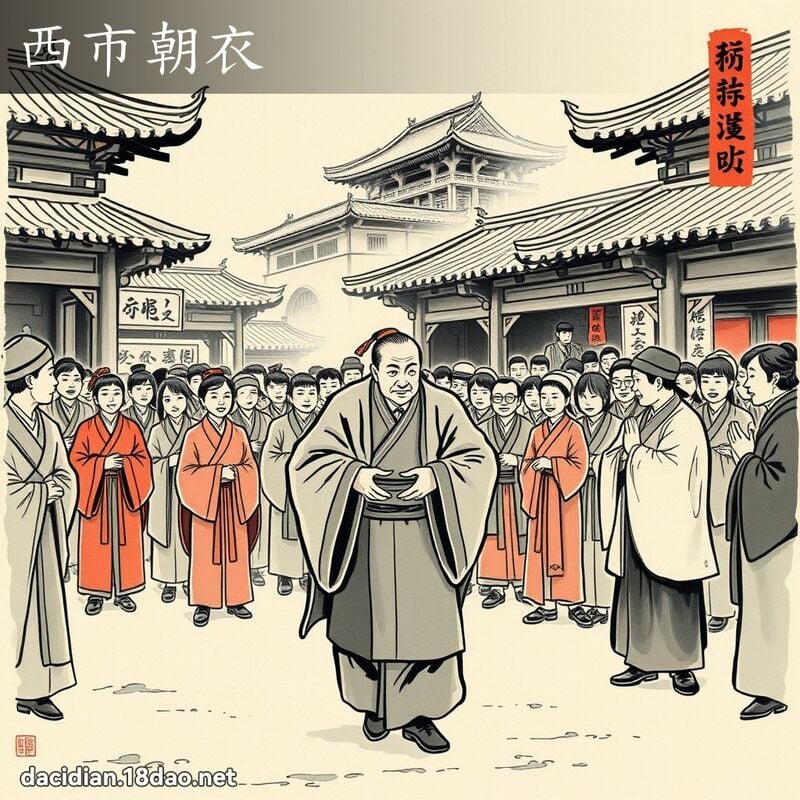西市朝衣 配图