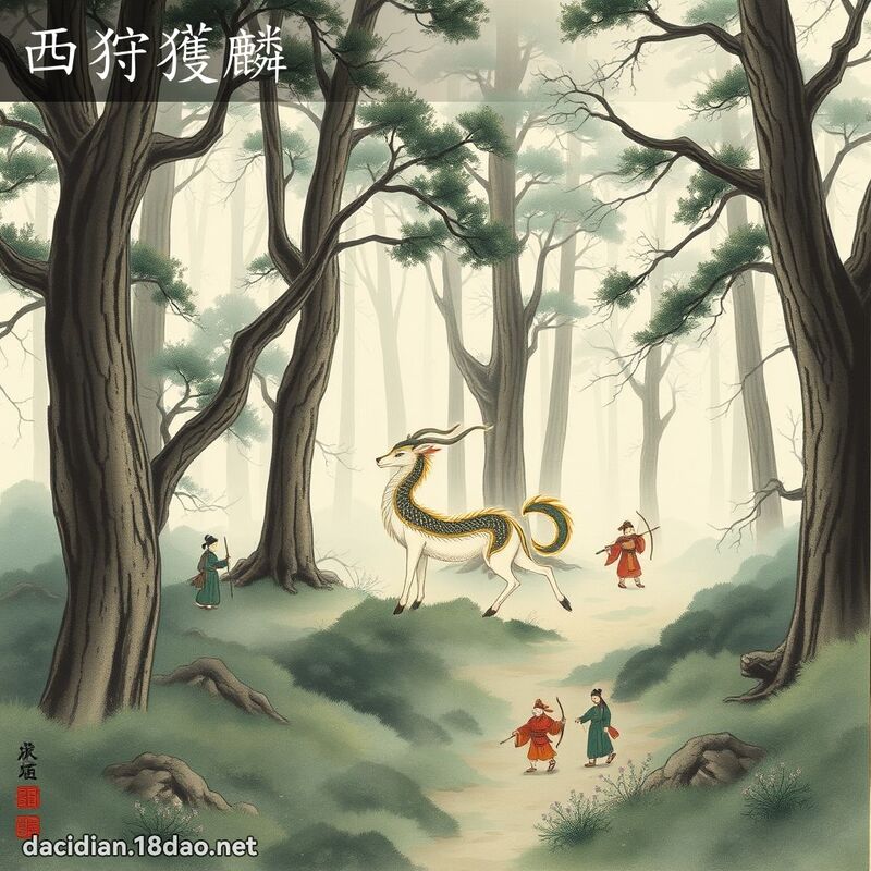 西狩获麟 配图