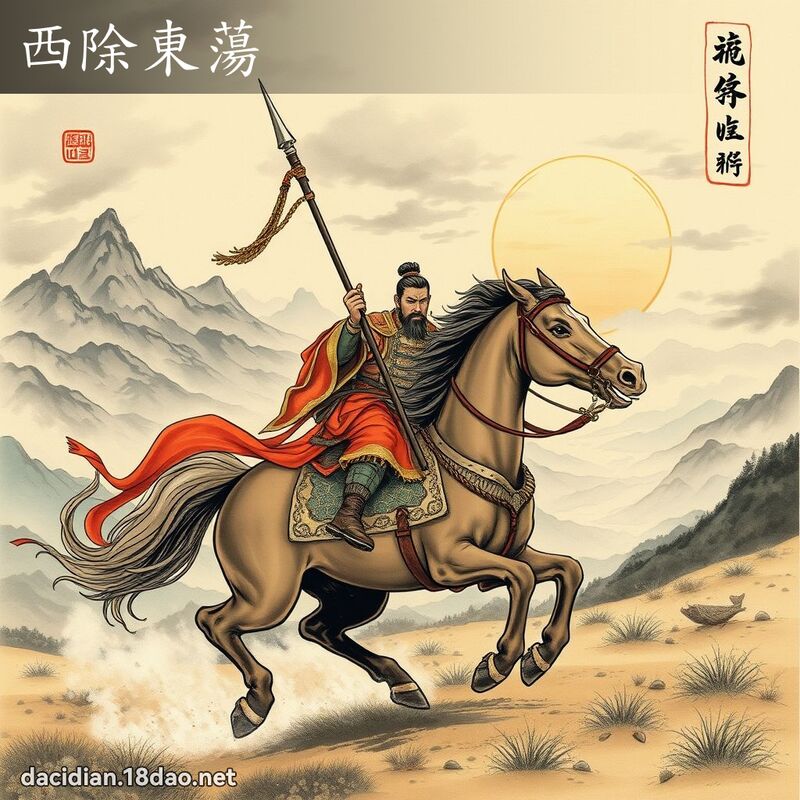 西除东荡 配图