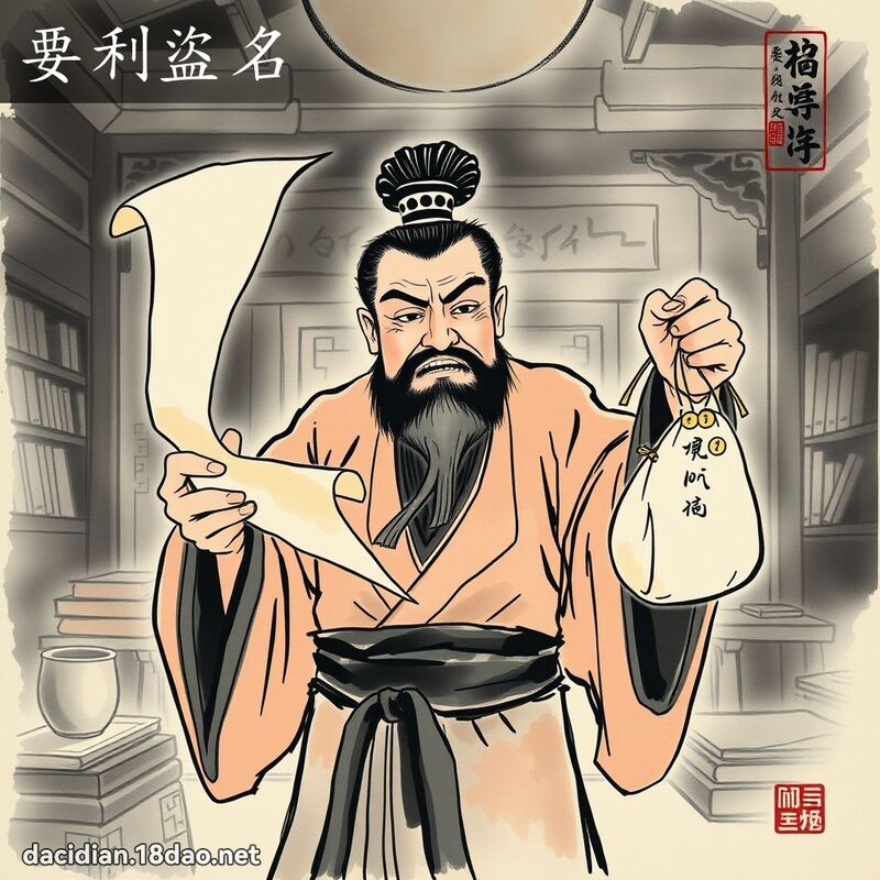 要利盗名 配图