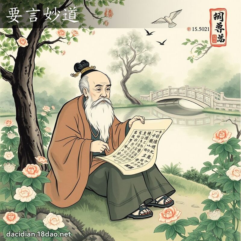 要言妙道 配图