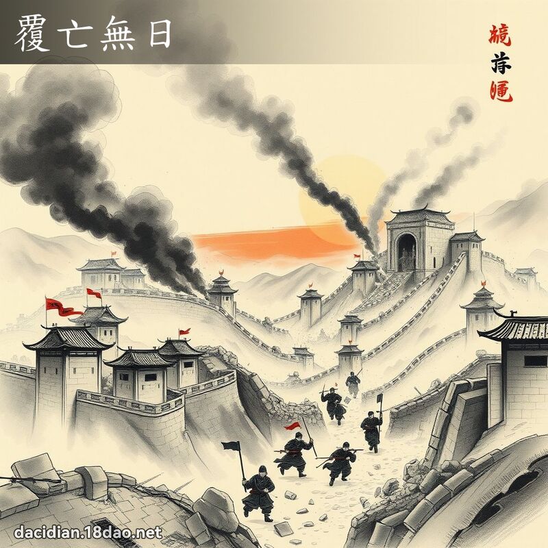 覆亡无日 配图