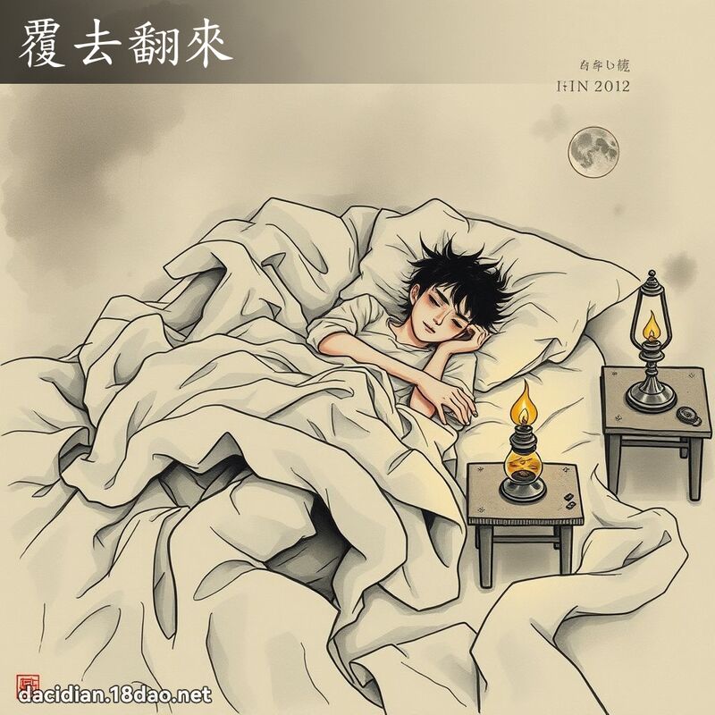覆去翻来 配图