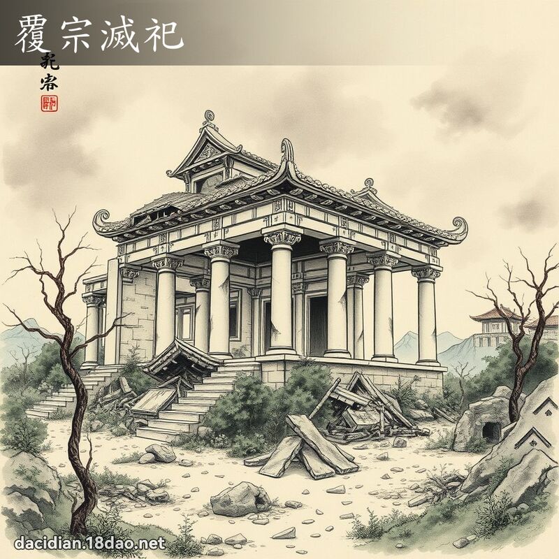 覆宗灭祀 配图