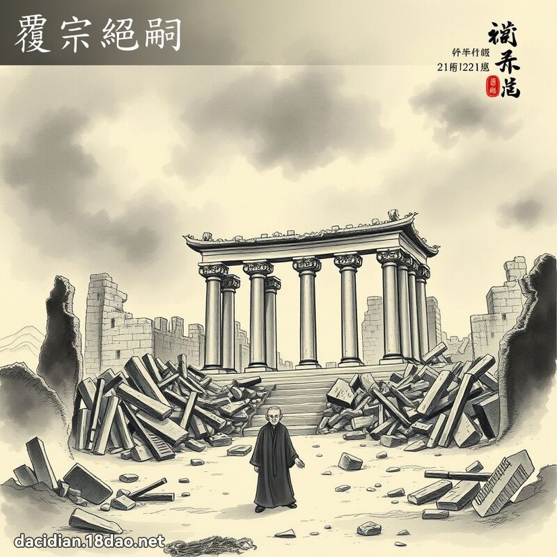 覆宗绝嗣 配图