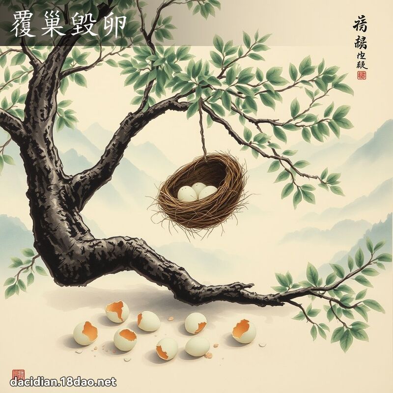 覆巢毁卵 配图