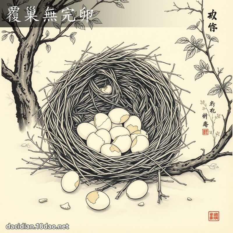 覆巢无完卵 配图