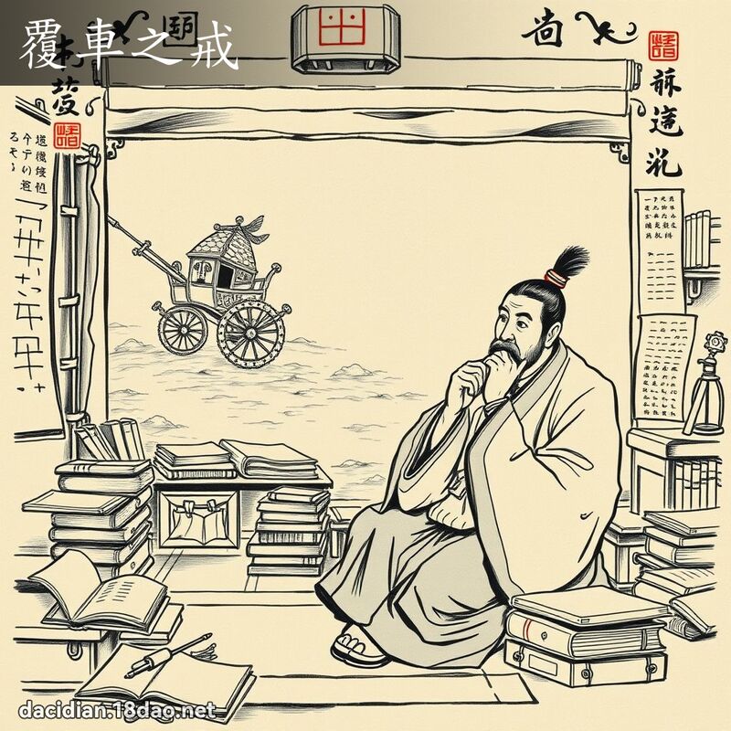 覆车之戒 配图