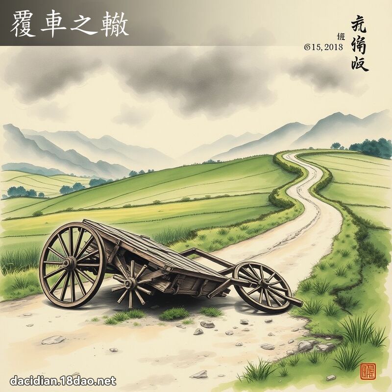 覆车之辙 配图