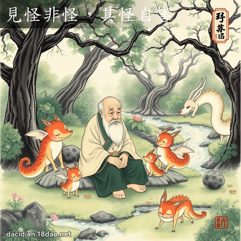 见怪非怪,其怪自害 配图