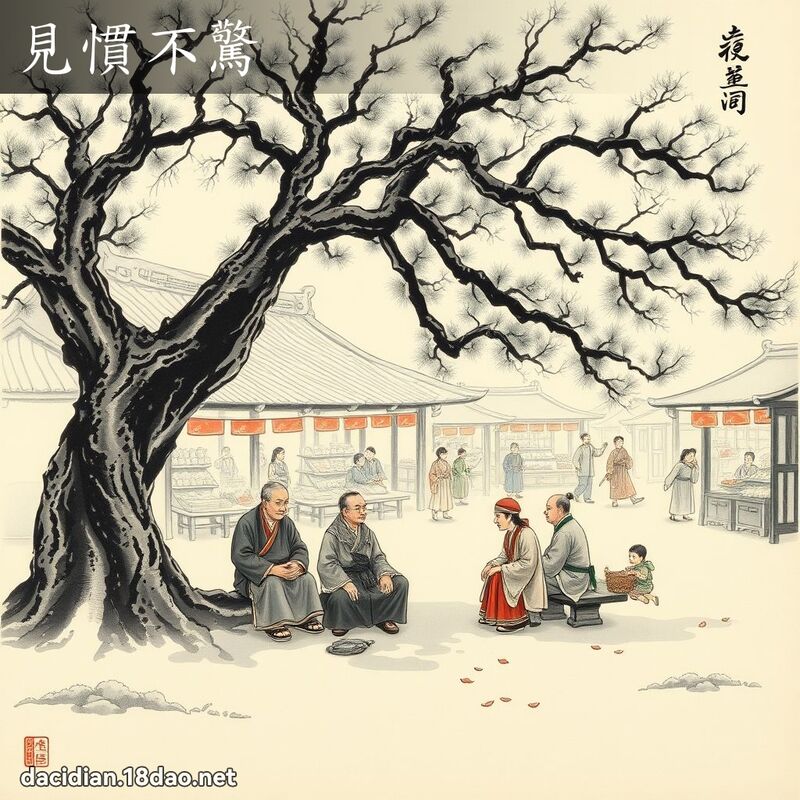 见惯不惊 配图