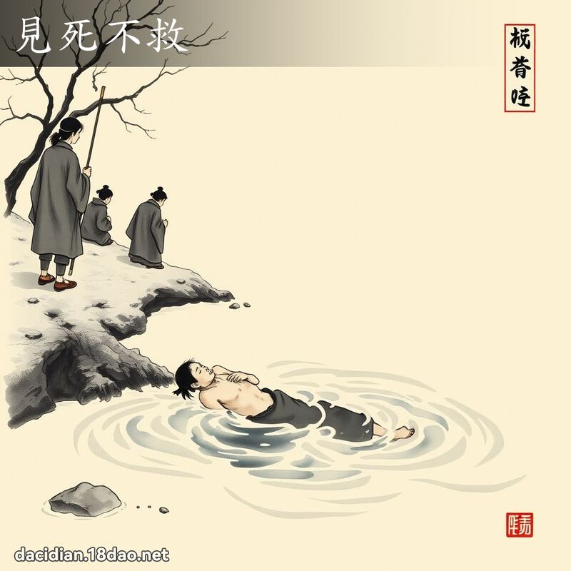 見死不救 配图