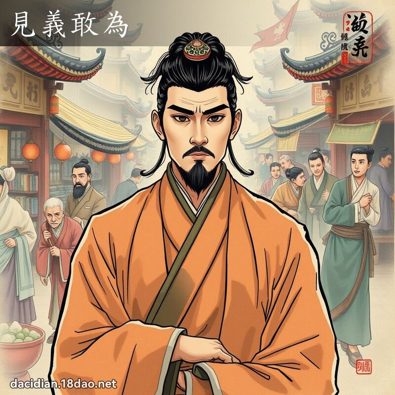 見義敢為 配图