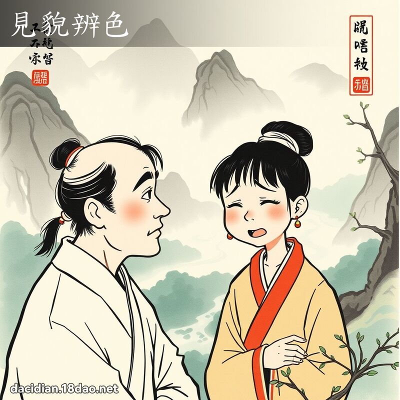 見貌辨色 配图