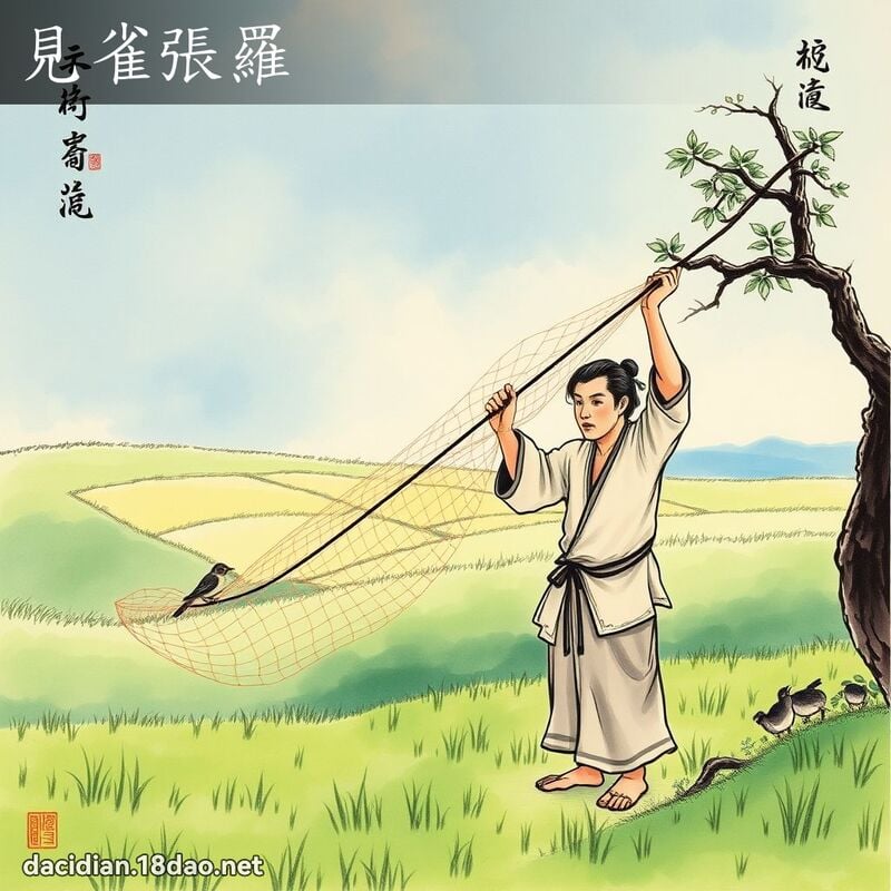 見雀張羅 配图