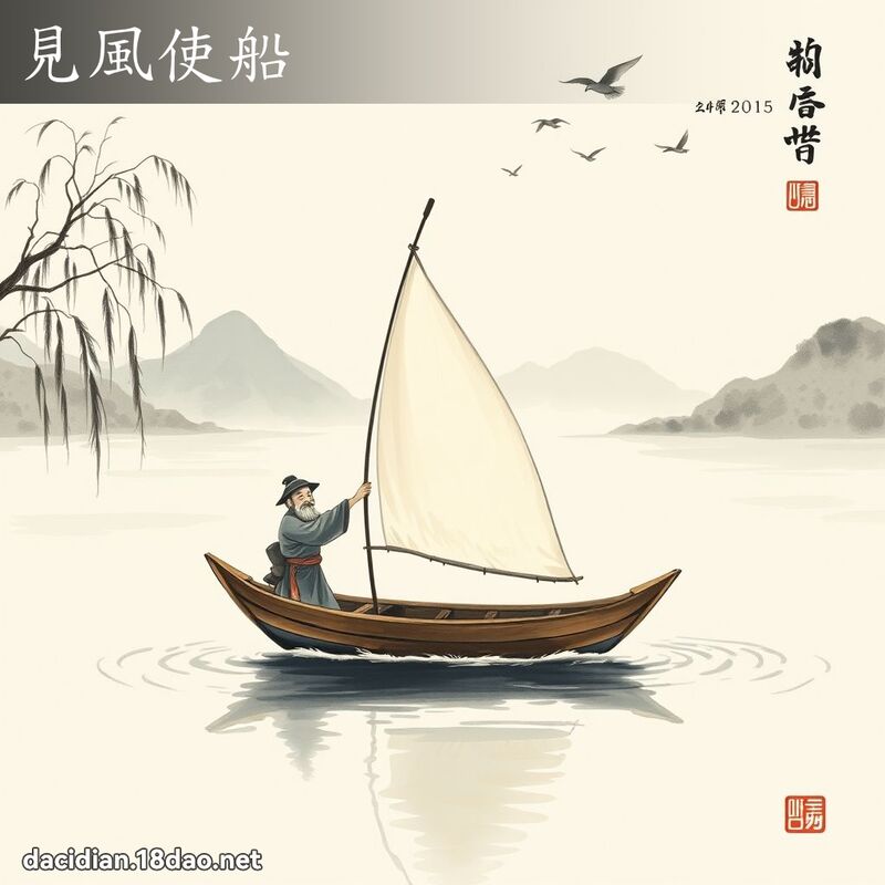 見風使船 配图