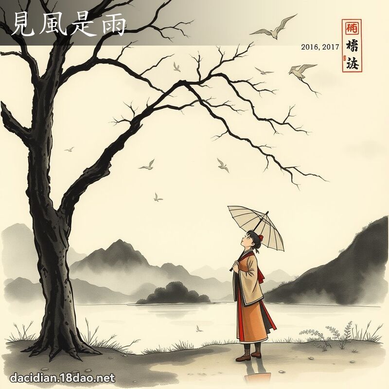 見風是雨 配图