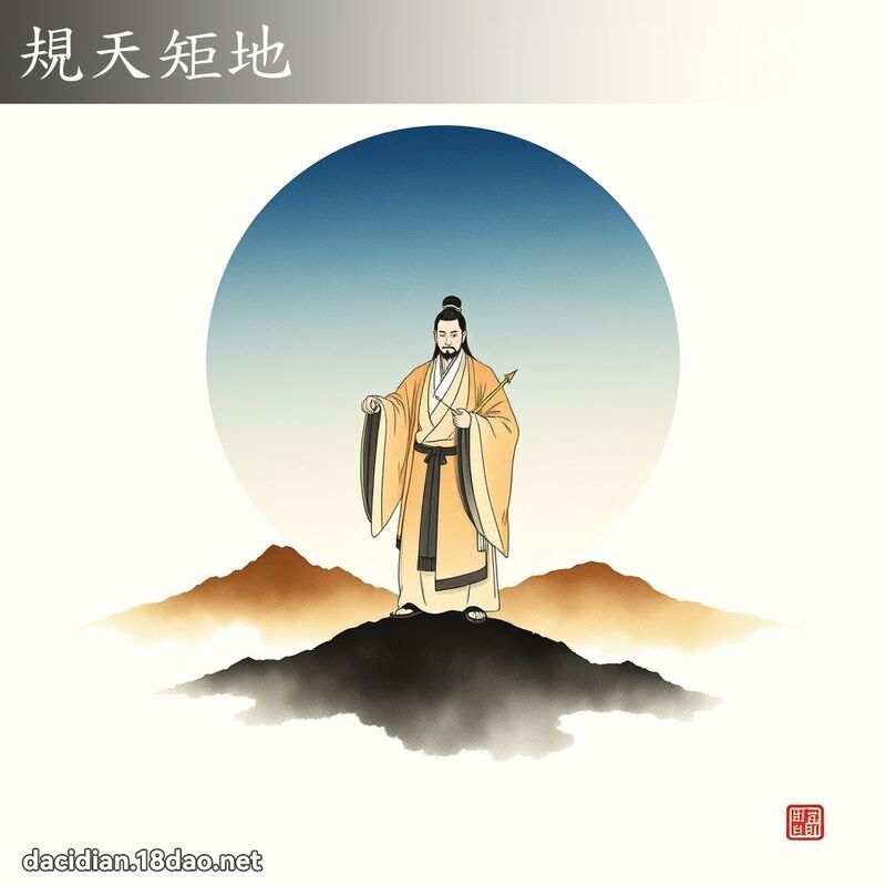 規天矩地 配图