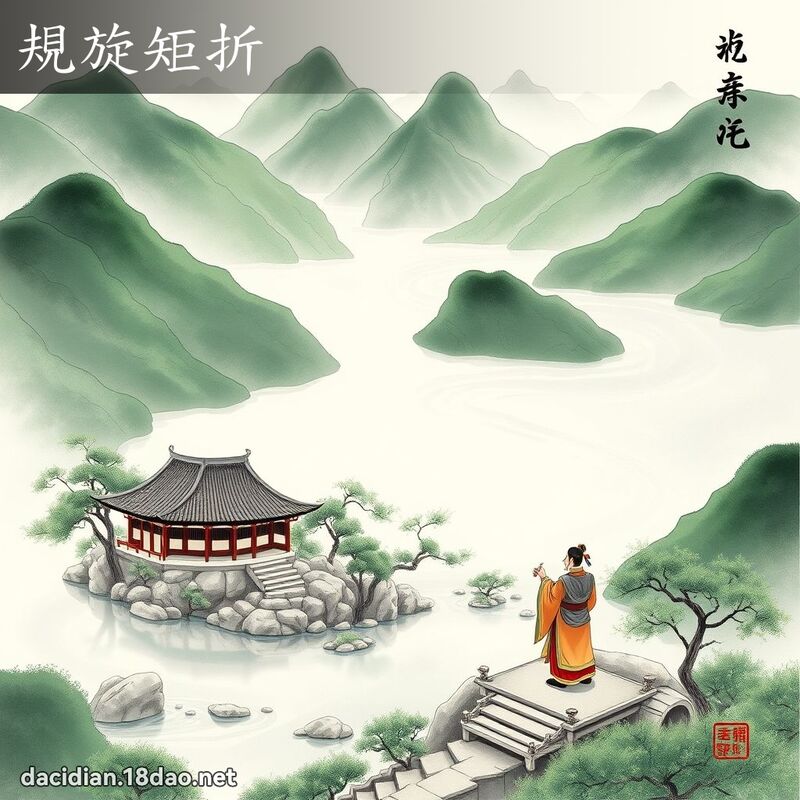 規旋矩折 配图