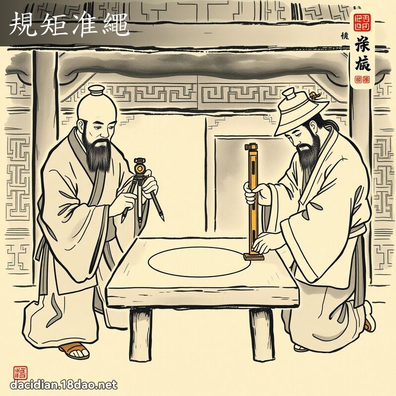 規矩准繩 配图