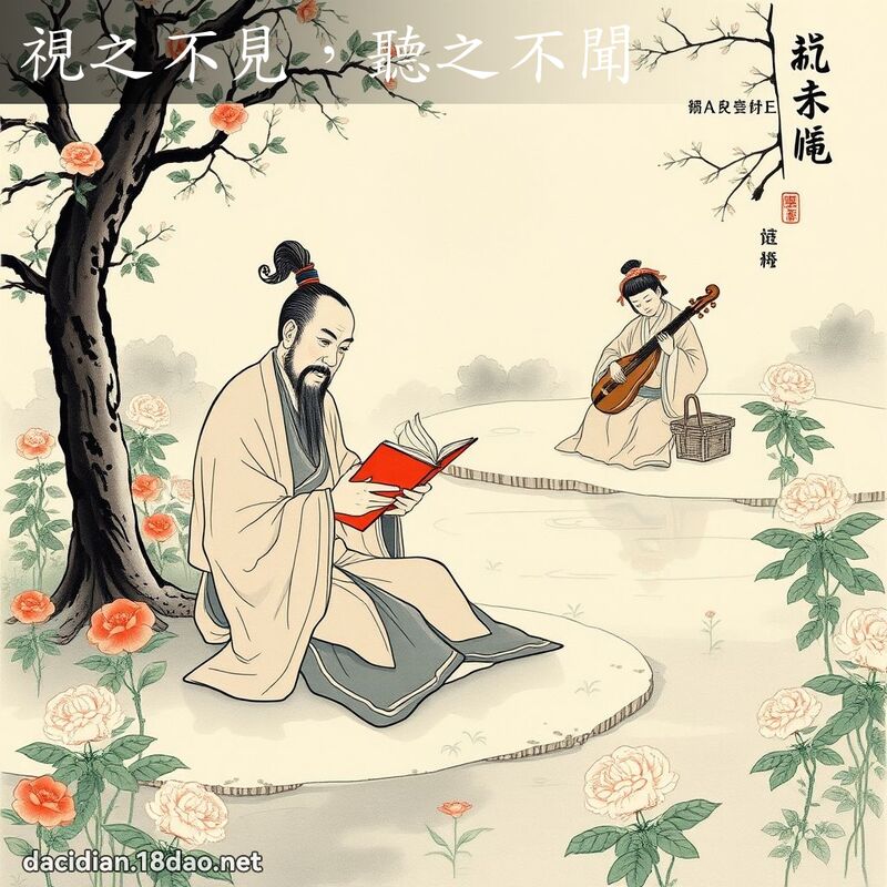 視之不見,聽之不聞 配图