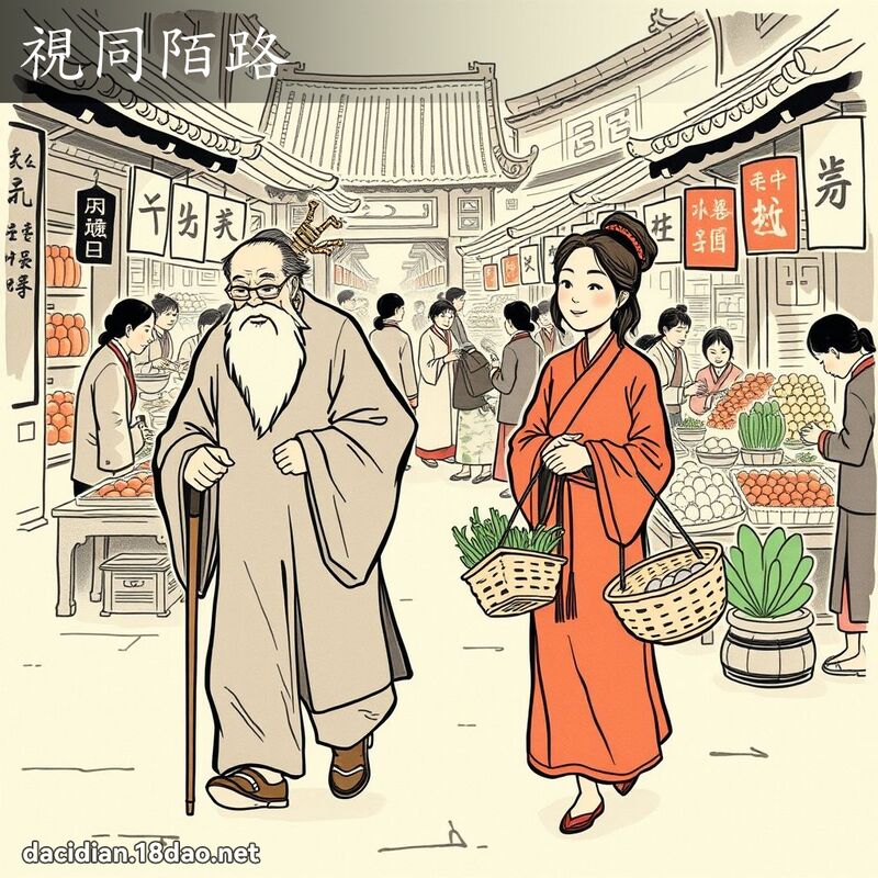 視同陌路 配图