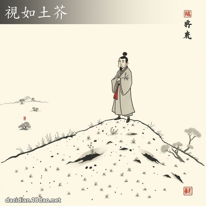 視如土芥 配图