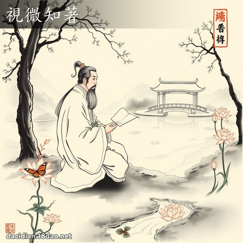 視微知著 配图