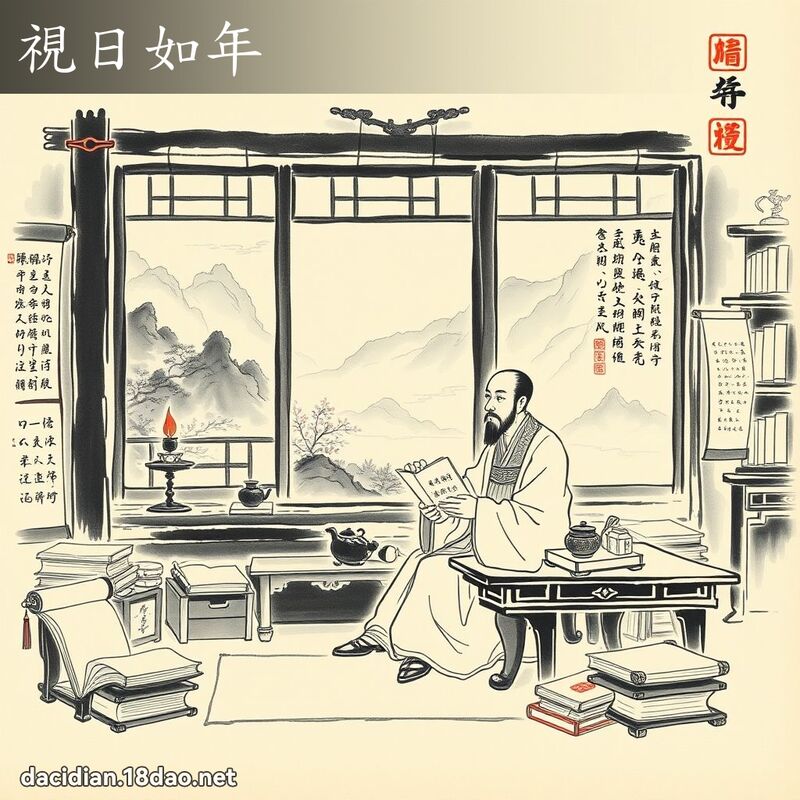 視日如年 配图