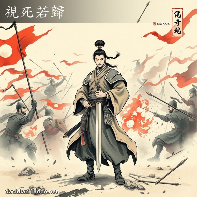 视死若归 配图