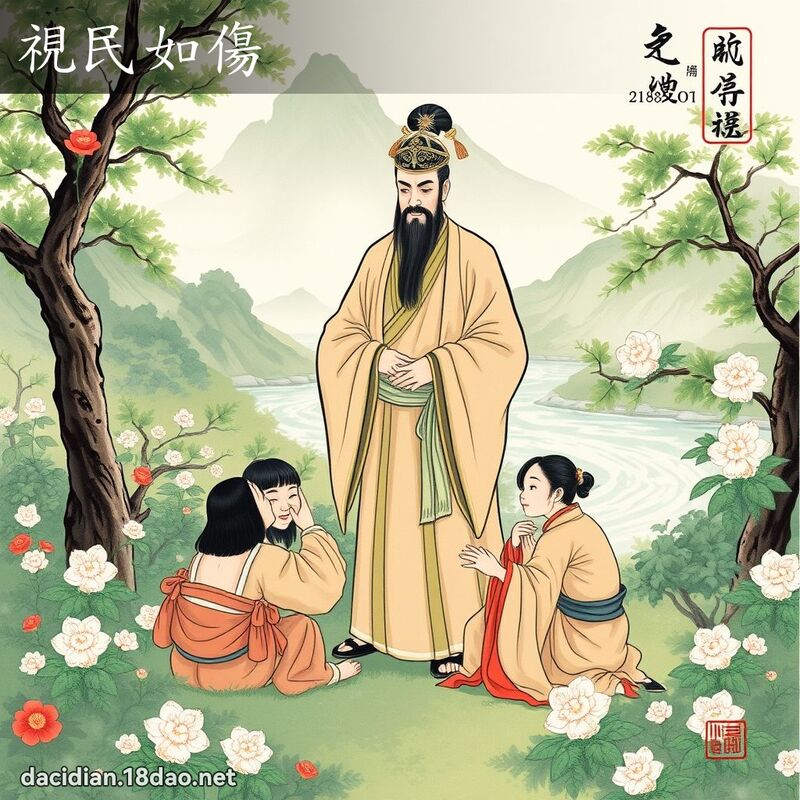 视民如伤 配图