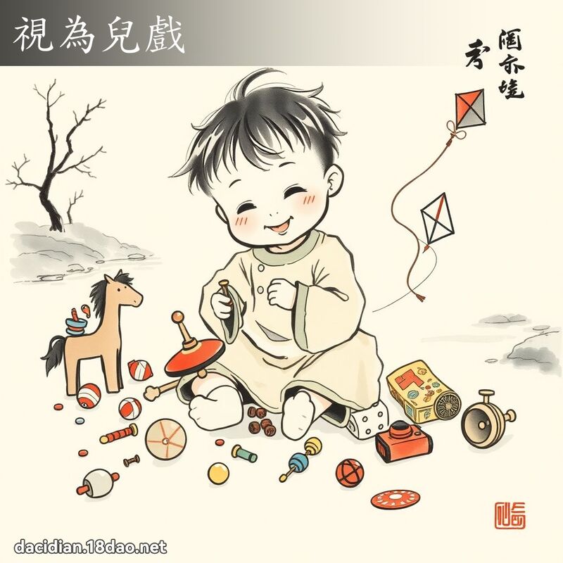 视为儿戏 配图