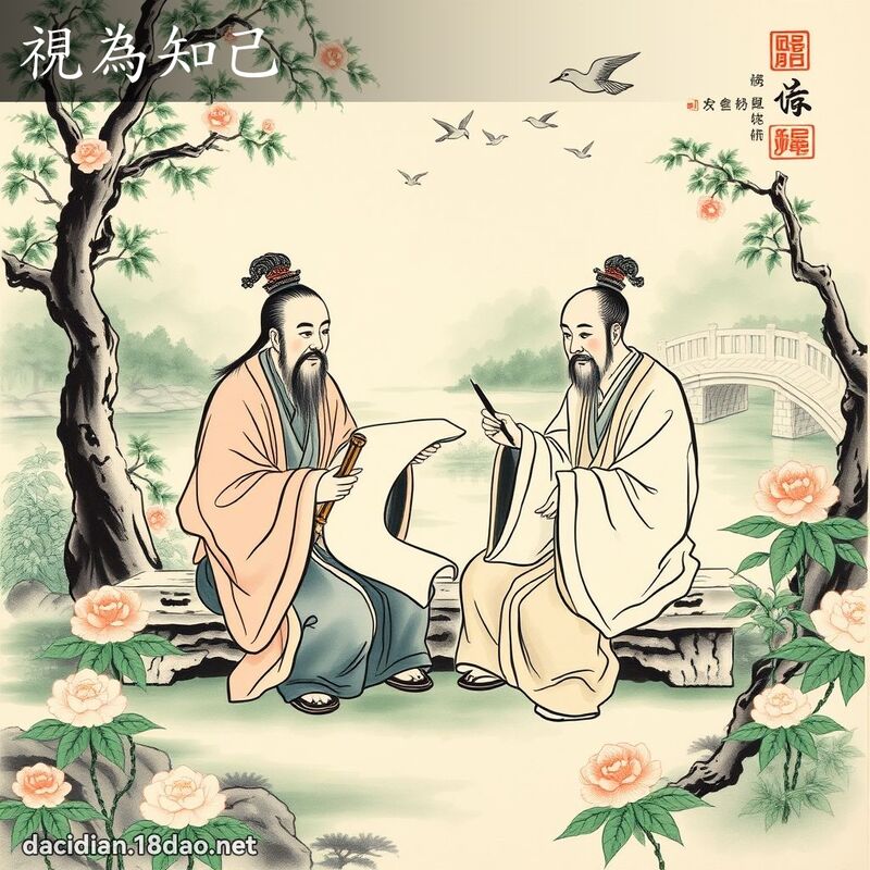 视为知己 配图