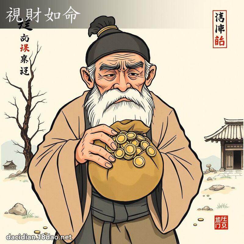 视财如命 配图