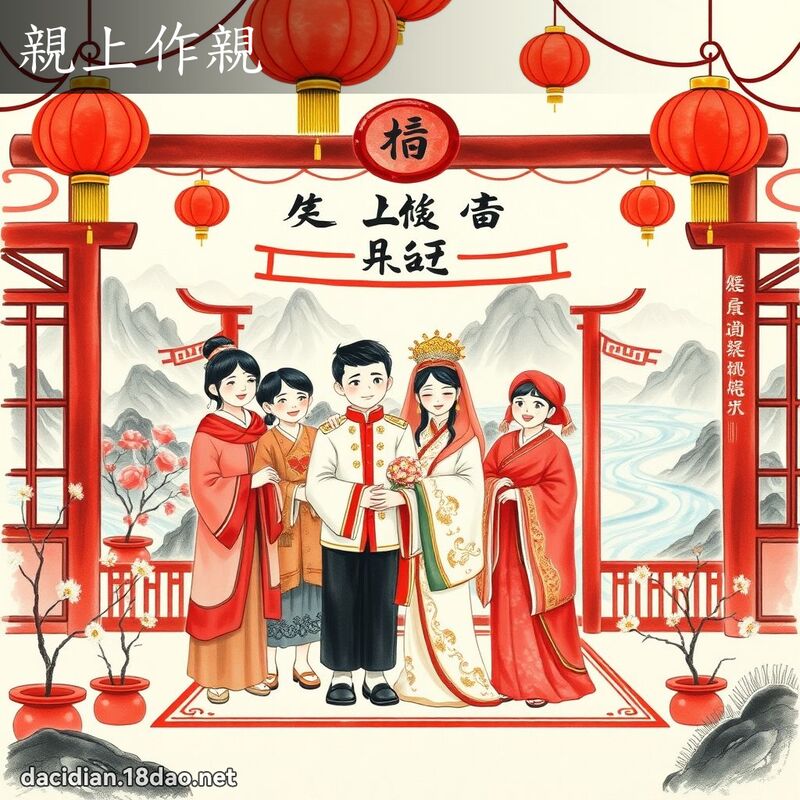 亲上作亲 配图