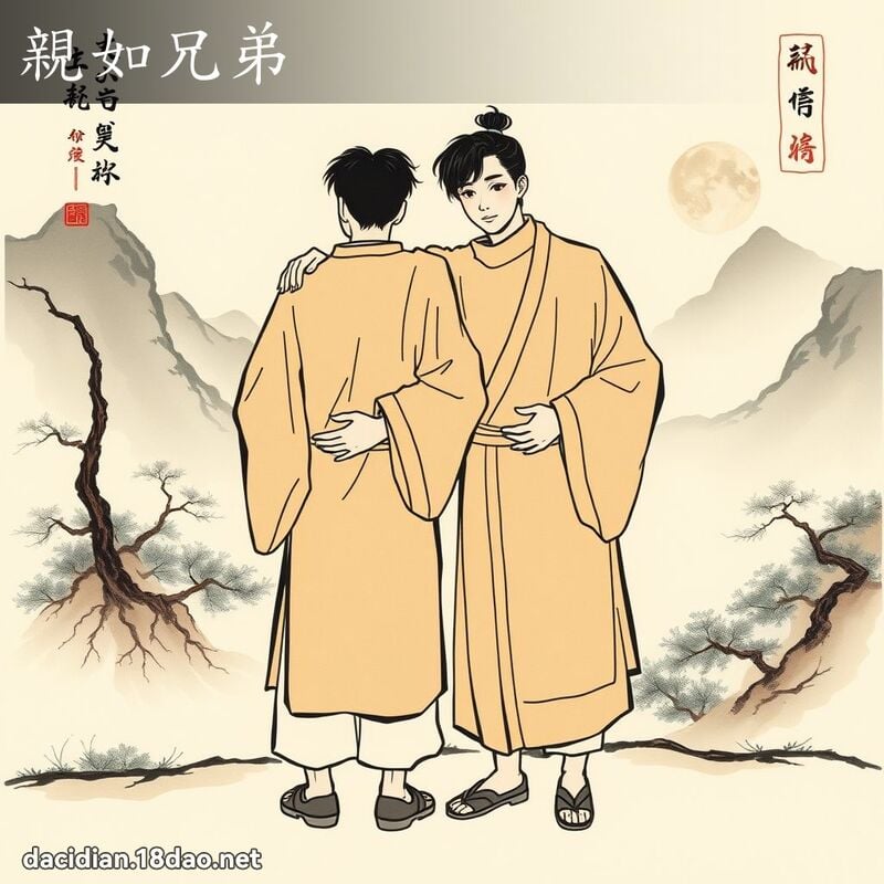 亲如兄弟 配图