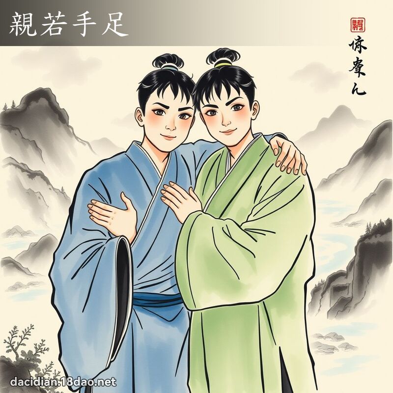 亲若手足 配图