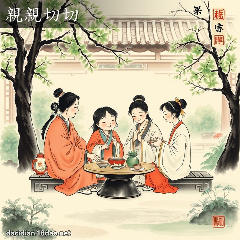 亲亲切切 配图