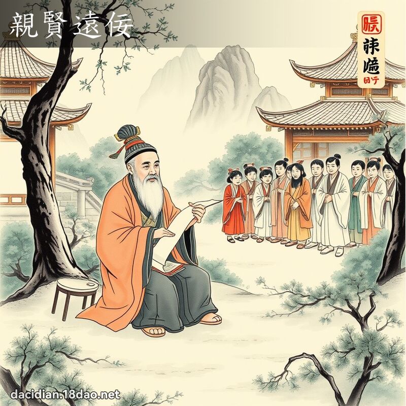 亲贤远佞 配图