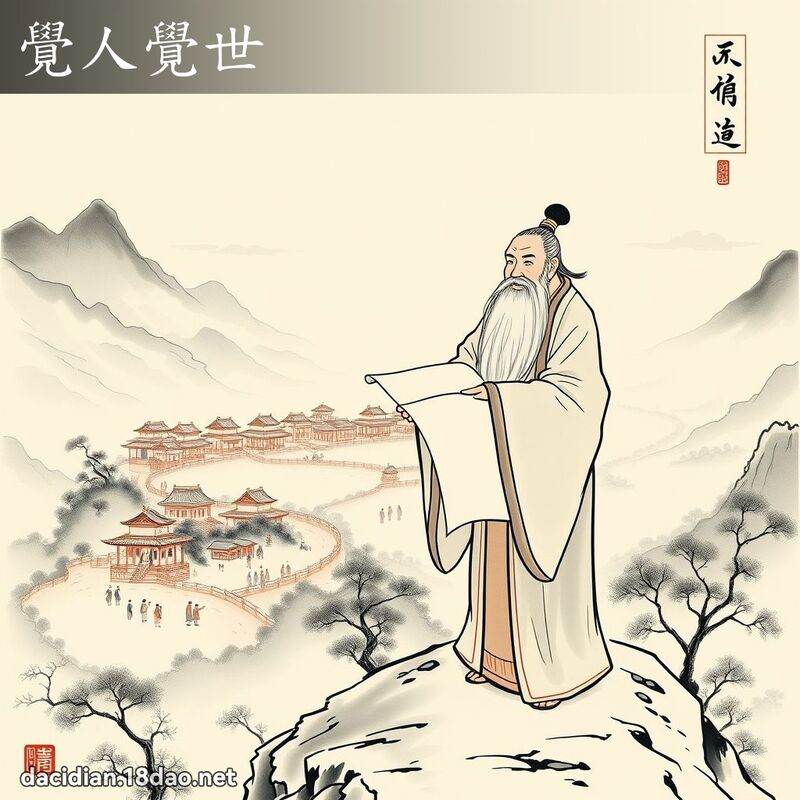 觉人觉世 配图