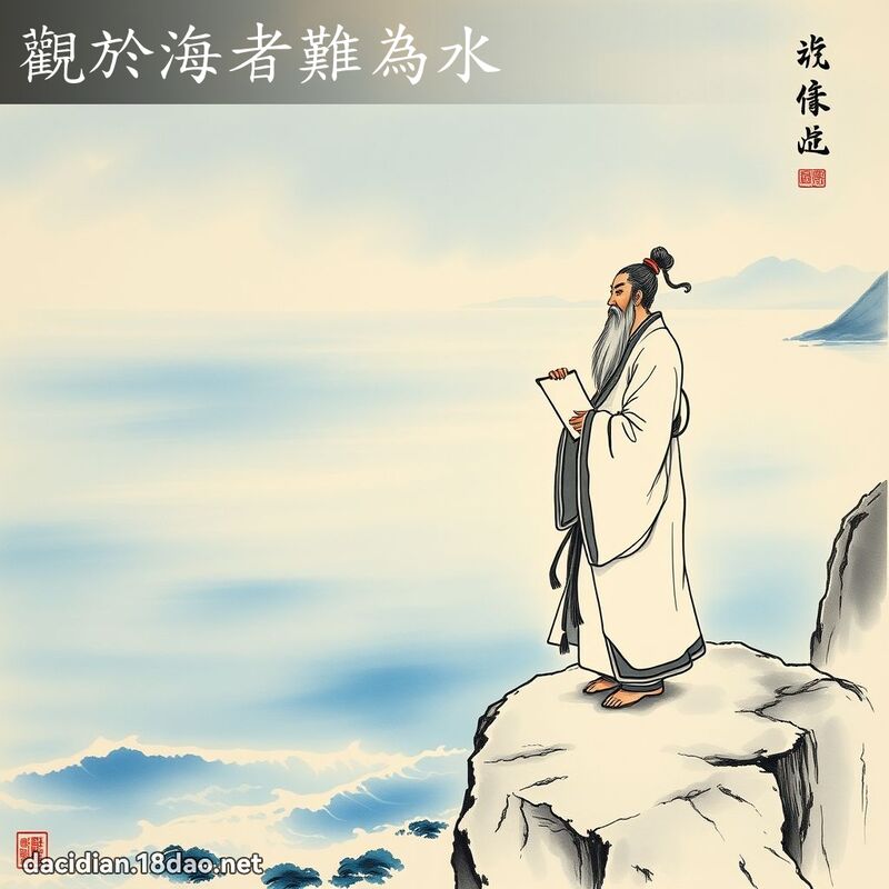 观於海者难为水 配图