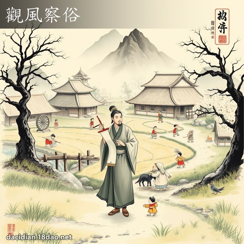 观风察俗 配图