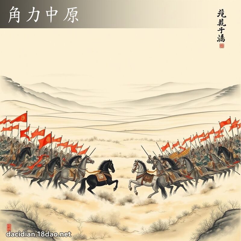 角力中原 配图